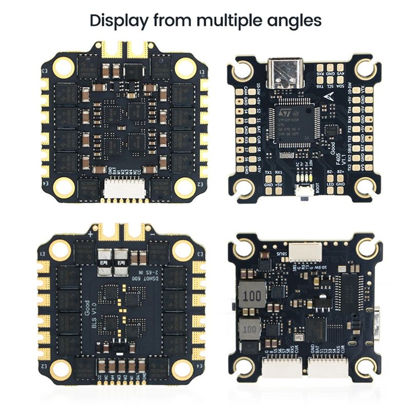 CYGJ-2-6S F405 55A Стек F405 К – обзор и цена Fpv Drone Flight Controller